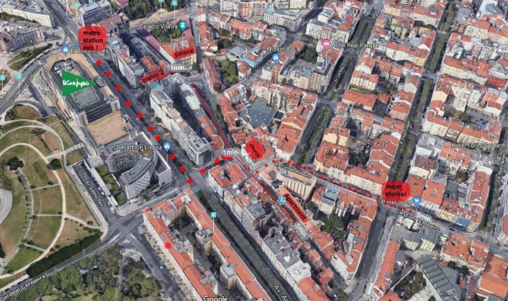 Romantic Apartment El Corte Ingles Lizbona Zewnętrze zdjęcie